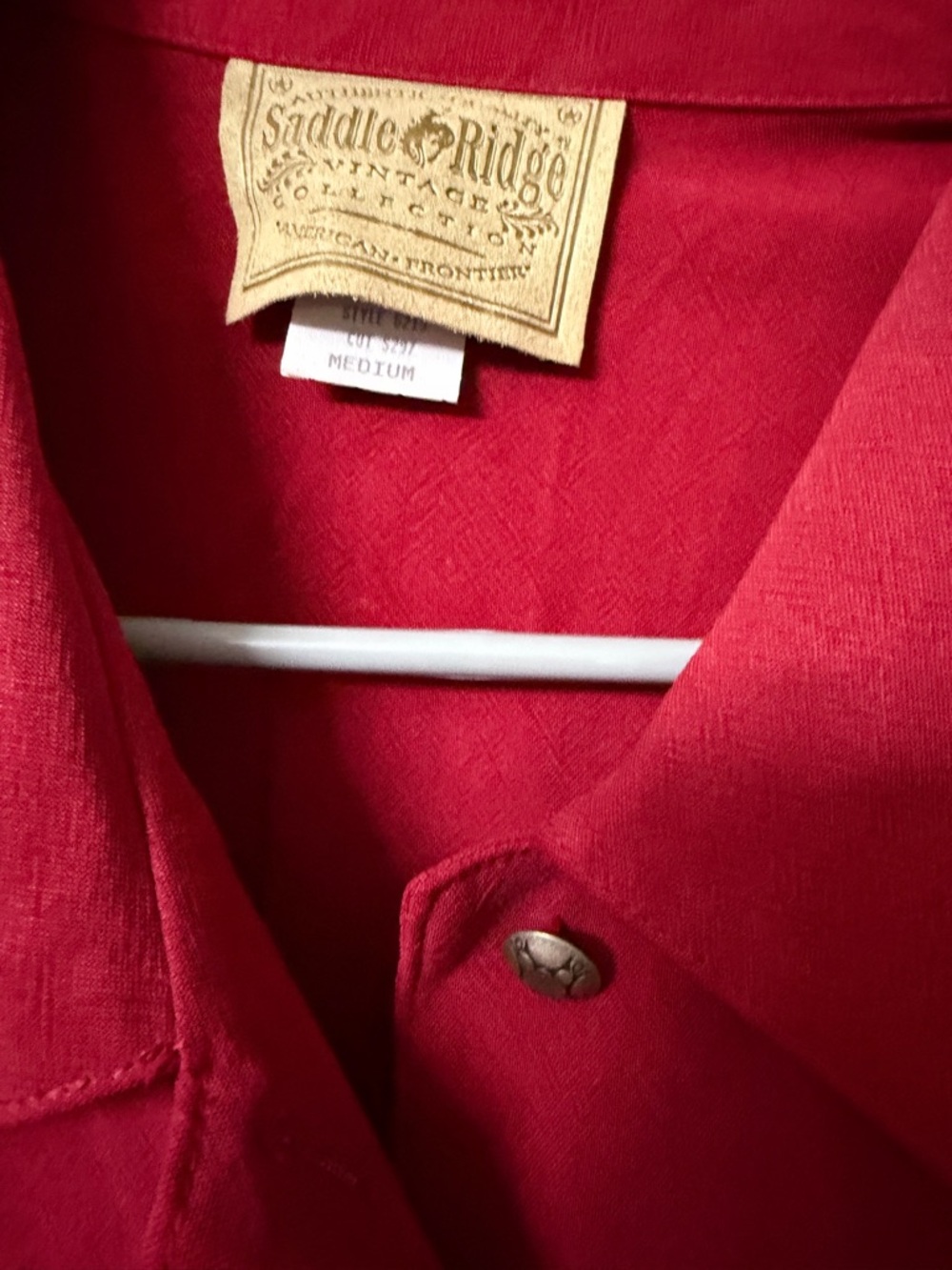 Sundance Red Embellished Button-Front Jacket - Picture 3 of 4